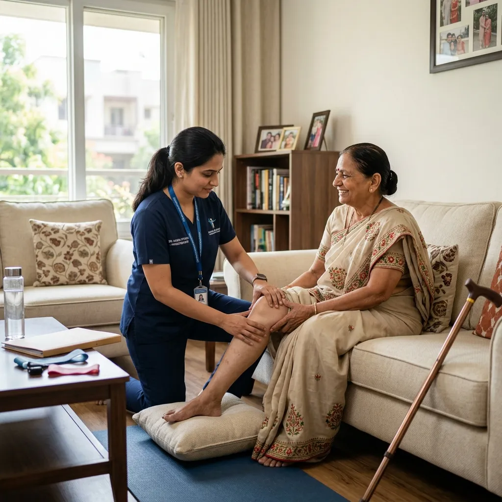 Dr. Harsha Pattani Home Visit Physiotherapy Bhuj